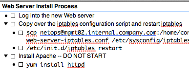 Web Server Install